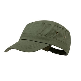 Cap with Velcro Closure Cotton Green