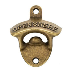 Beer Opener Wall Bronze