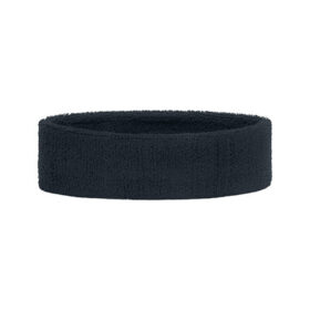 Sweatband headband cotton/elastane dark blue