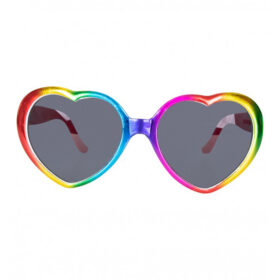 Heart-shaped Rainbow Sunglasses Pride