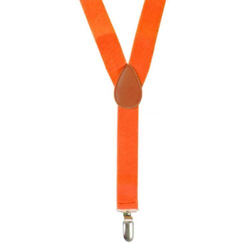 Suspenders orange