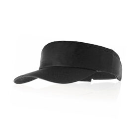 Adjustable Sun Visor Cotton Black