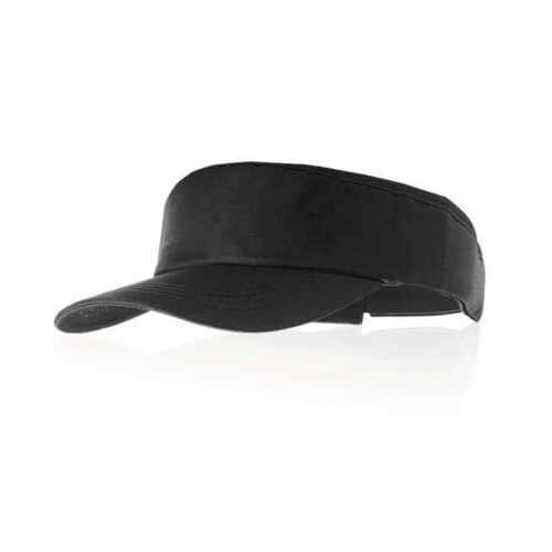 Adjustable Sun Visor Cotton Black