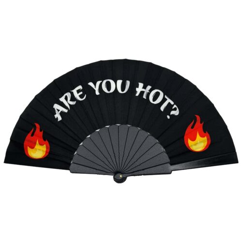 Festival hand fan - Are you Hot?