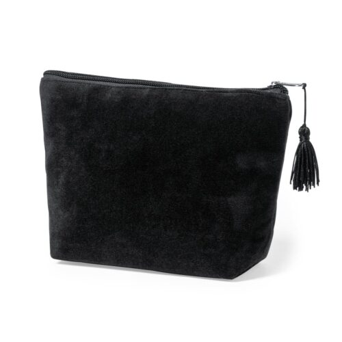 Velvet Toiletry Bag - Black