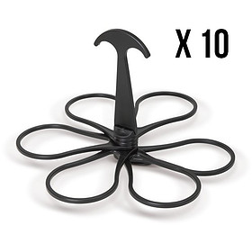 The Original Cupkeeper black 18-33cl - 10 pieces