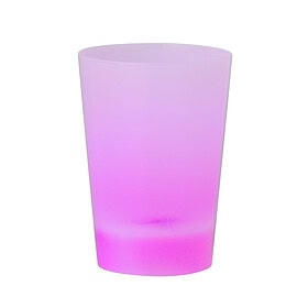 LED drinking cup multicolor 340 ml