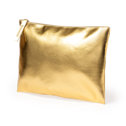 Toiletry Bag Metallic - Gold