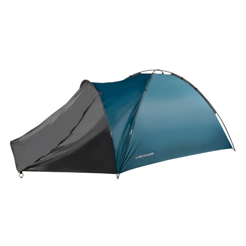 Dunlop 3-4 person dome tent blue/grey