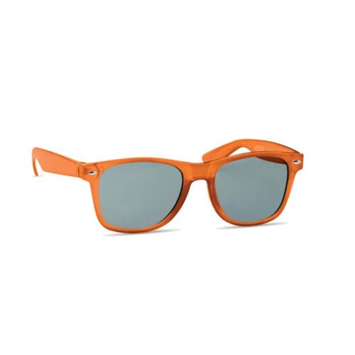 Sunglasses RPET transparent orange