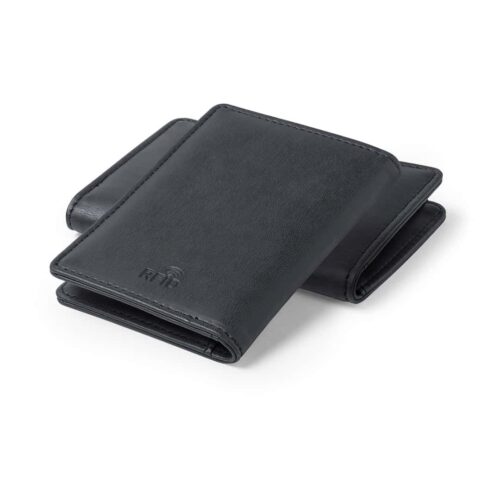Card Holder PU Leather Black