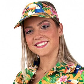 Visor Hawaii orange