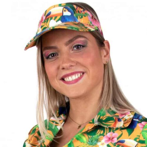 Visor Hawaii orange