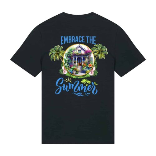 Ravelife T-shirt Embrace The Summer - Black