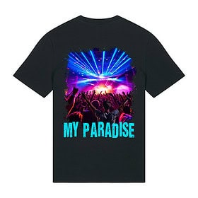 Ravelife T-shirt My Paradise - Black