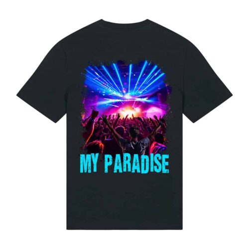 Ravelife T-shirt My Paradise - Black