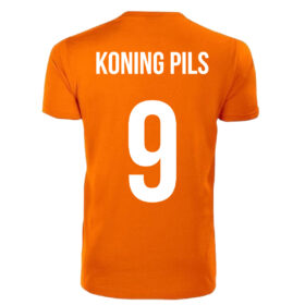 Unisex Orange T-Shirt - King Pils