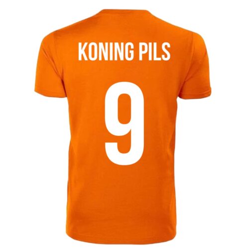 Unisex Orange T-Shirt - King Pils