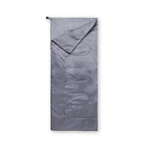 Sleeping Bag RPET/polyester 75 x 190 cm grey