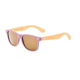 Sunglasses Bamboo Light Pink