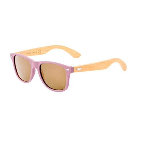 Sunglasses Bamboo Light Pink