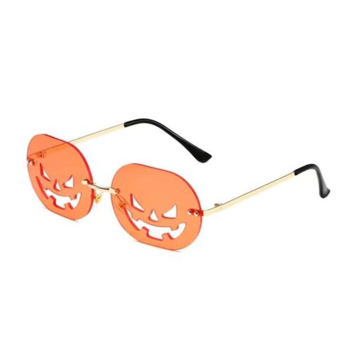 Halloween sunglasses pumpkin orange