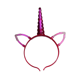 Glow sticks unicorn headband Pride rainbow