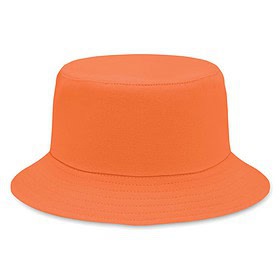 Cotton Bucket Hat - Orange