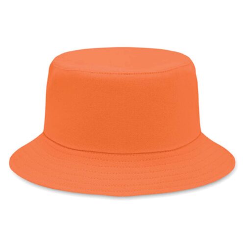 Cotton Bucket Hat - Orange