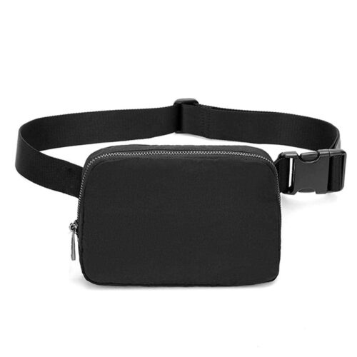 Yucka - Luxury nylon hip bag - Black