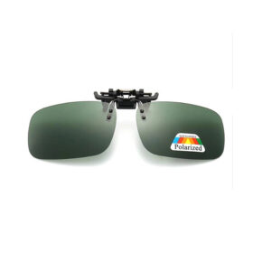 Clip-on sunglasses with polarized lenses - Green