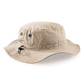 Cargo bucket hat beige with UPF50+ protection - 61 cm