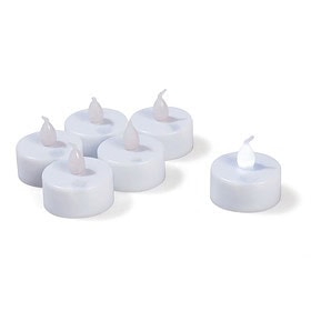 LED tealights 24 pieces - white