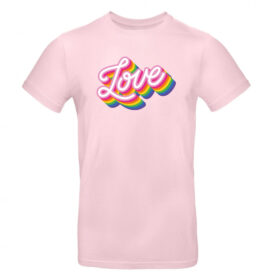 Pride T-shirt Love - Pink