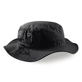 Cargo bucket hat black with UPF50+ protection - 61 cm
