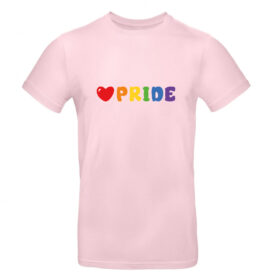 Pride T-shirt Love Pride - Pink