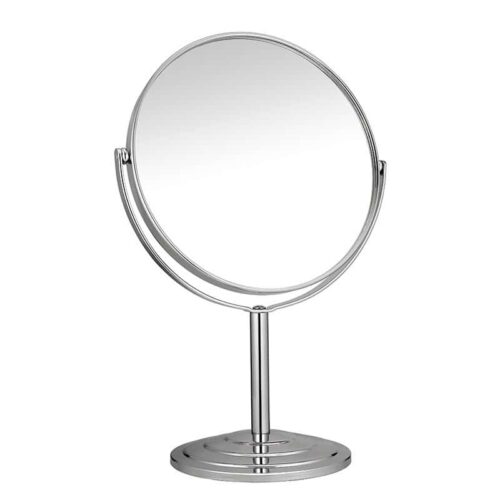 Make-up mirror on stand