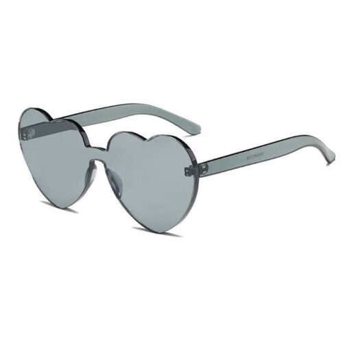 Heart-shaped sunglasses black