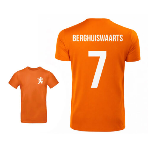 Unisex orange T-shirt | Berghuiswaarts