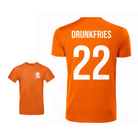 Unisex Orange T-shirt | Drunkfries