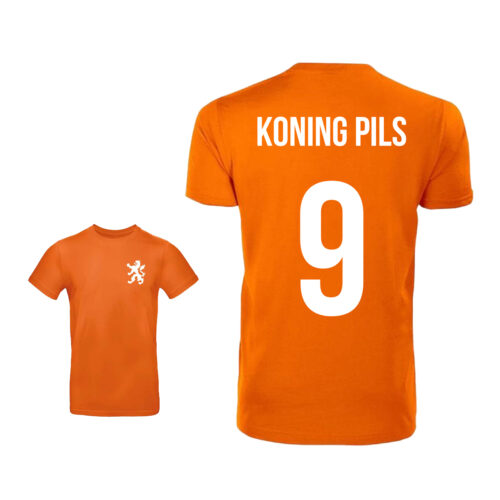 Unisex Orange T-Shirt - King Pils