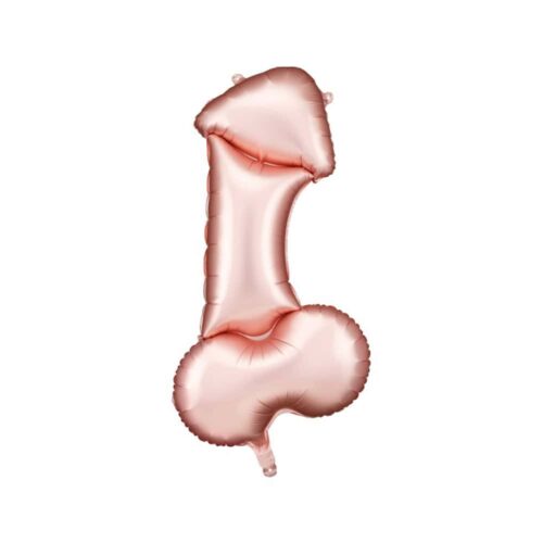 Foil Balloon Penis 88 x 46 cm Rose Gold