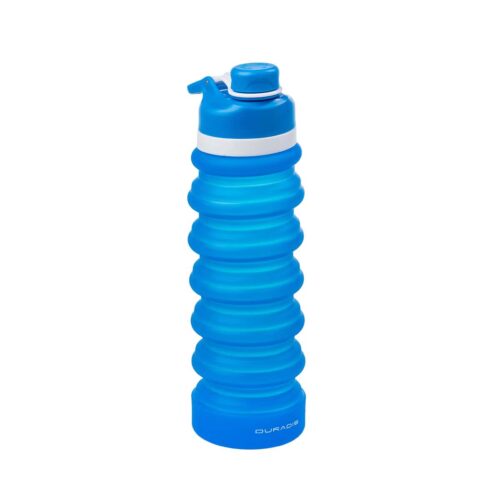 Duradis - Collapsible Silicone Water Bottle 750 ml - Sky Blue
