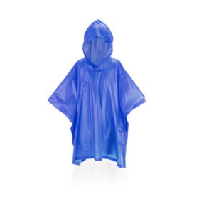 Children's Rain Poncho Blue