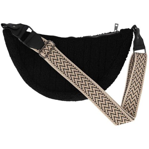 Teddy crossbody shoulder bag black