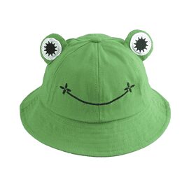 Frog Fisherman Hat 56-58 cm Cotton Green