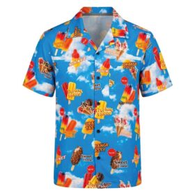 Hawaii blouse with ice creams