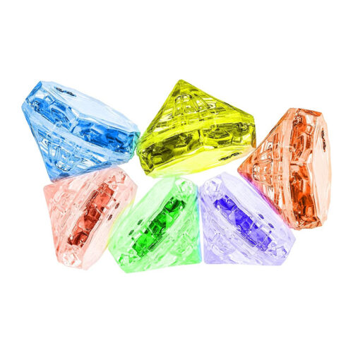 LED Ice Cube Multicolor Diamond 12 Pieces