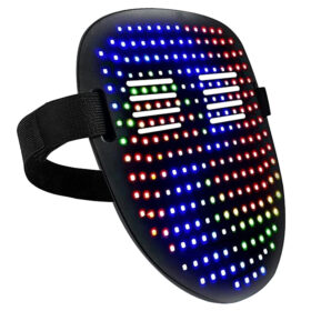 LED Mask with Sensor - USB Rechargeable