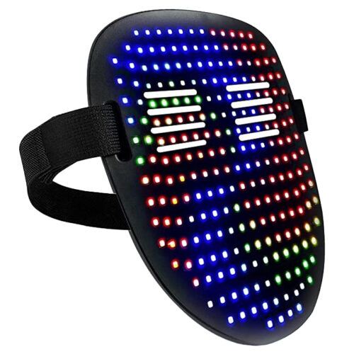 LED Mask with Sensor - USB Rechargeable